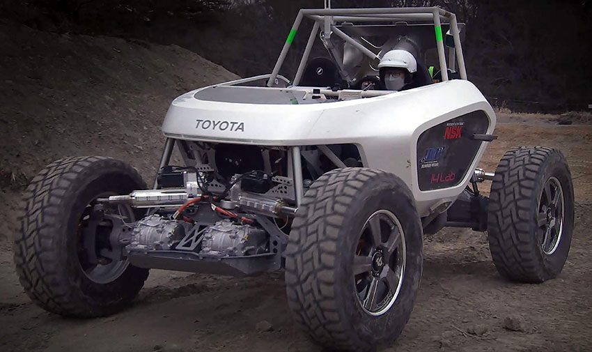 Toyota Yenilikleri-Toyota Space Mobility protitipi