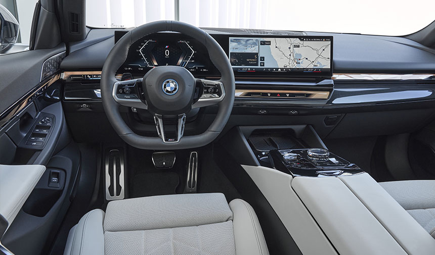Yeni BMW 5 Serisi Sedan kokpit