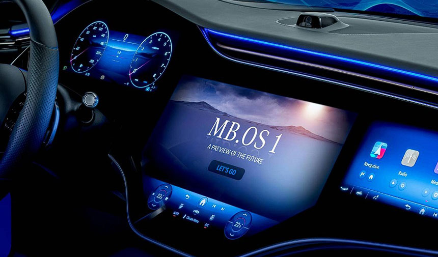 Ces Mercedes'ten MB.OS'i temel alarak, sürücü ile doğal ve empatik bir etkileşim kuran yeni bir yüz sunuyor.