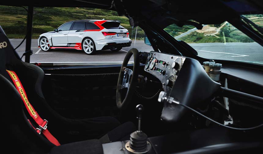 Yeni Audi Rs 6 Avant Gt, Kaliteli Spor Koltuklar Ve Yeni Bir Renk Kombinasyonu