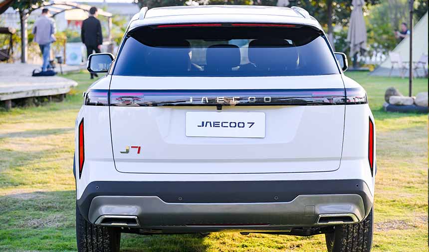Jaecoo Yeni J7 Farklı Çizgileriyle Dikkat Çekiyor