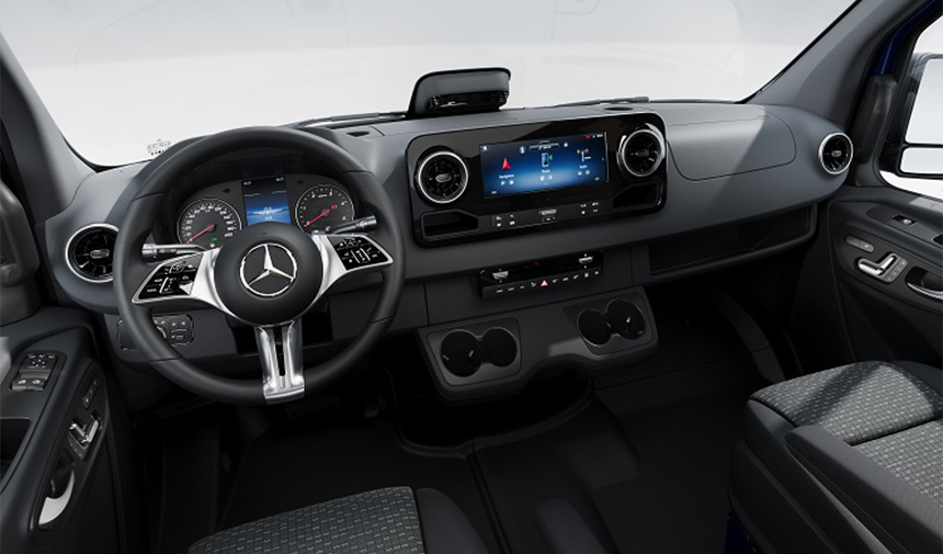 Mercedes Benz Sprinter Cockpit