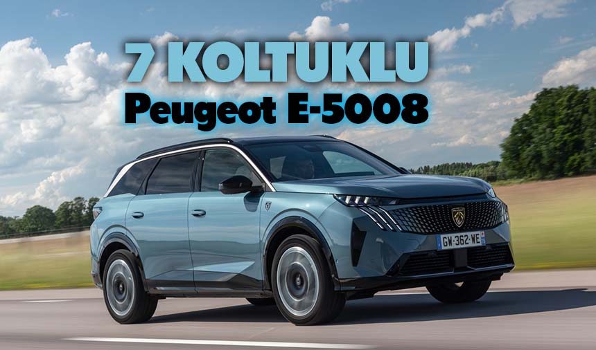 Yedi Koltuklu Yeni Peugeot 5008