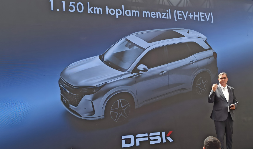 Dfsk E5 1150 Km Menzil Sunuyor