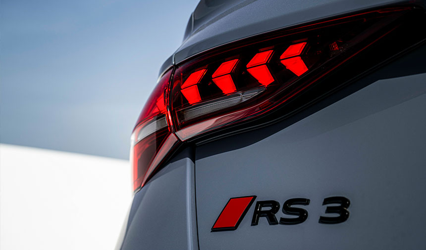 Yeni Audi Rs 3 Sedan Stop Lambasına Yeni Dizayn