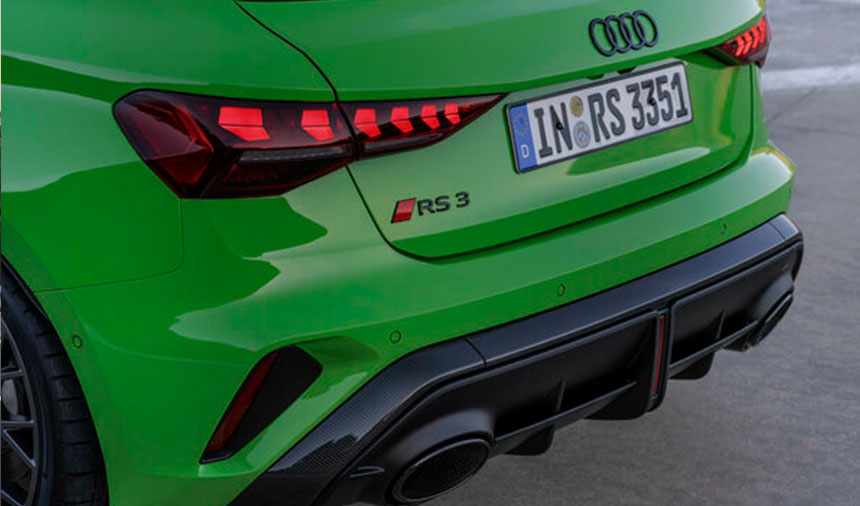 Yeni Audi Rs 3 Sportback Arka Dizayn