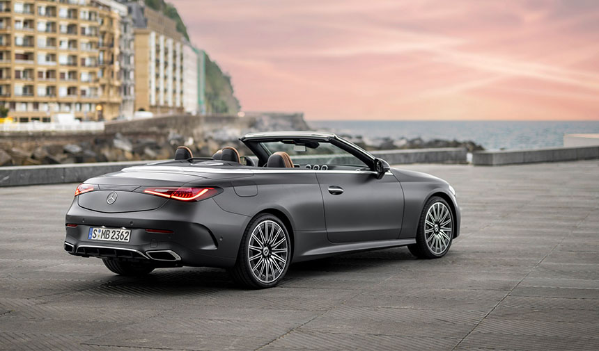 Yeni Mercedes Benz Cle Cabriolet Arka