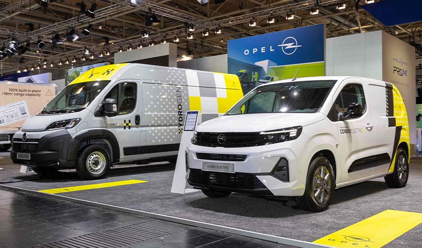 Yeni Opel Movano Hydrogen Iaa Transportation 2024'Te