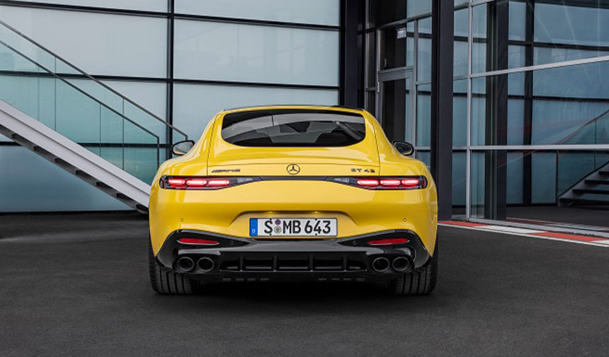 Yeni Mercedes Amg Gt 43 Coupe Arka Gorunum