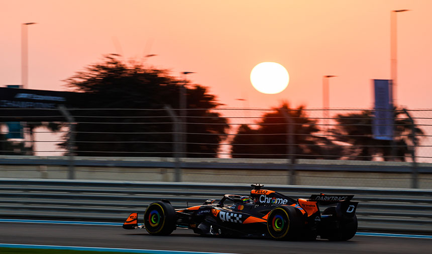 Mclaren F1 Abudaphigp Oscar Piastri