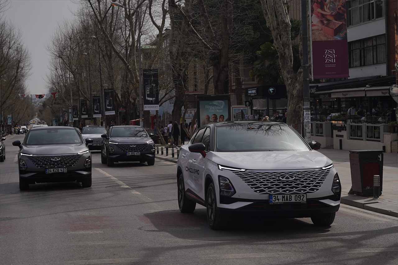 Chery Omoda 5 Pro İstanbul Sokakları