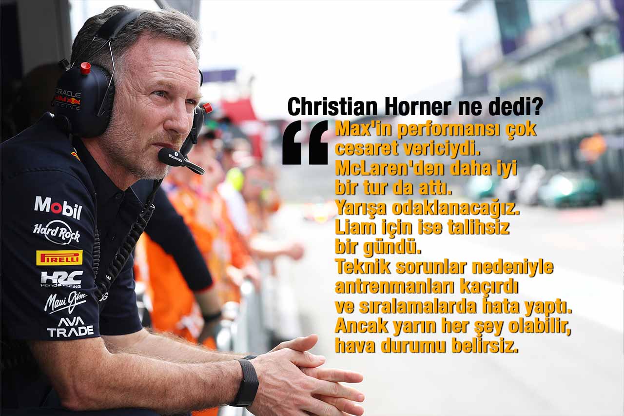 Christian Horner Avusturya Gp 2025