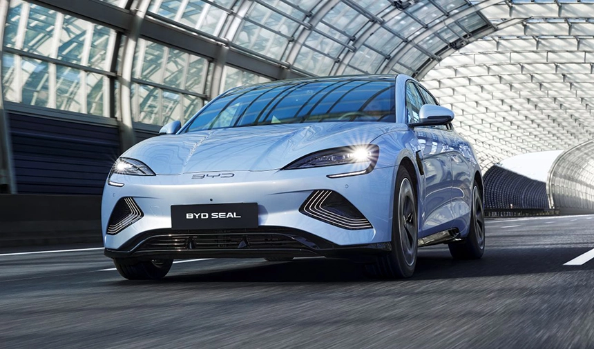 Byd’nin Elektrikli Sportif Sedanı Seal Türkiuye'de
