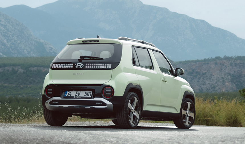 Hyundai Inster Arka Gorunum