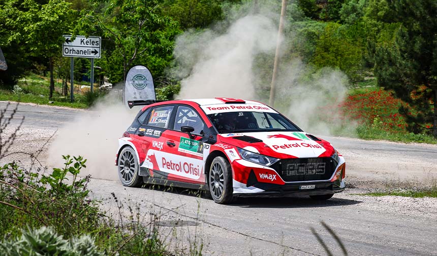 Kerem Kazaz Yesil Bursa Rallisi