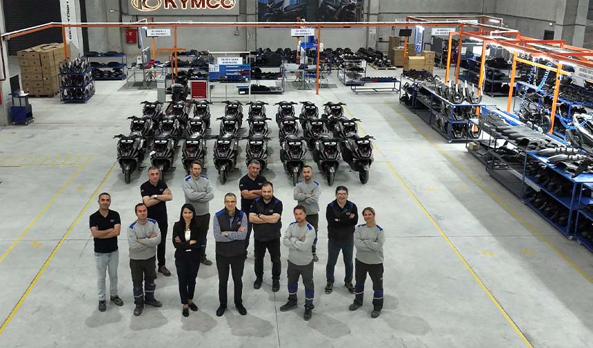 Kymco Fabrika Calisanlari