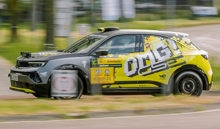 Ralli Arabalarında Yeni Dönem Başlıyor. Elektrikli Opel Mokka Gse Rally