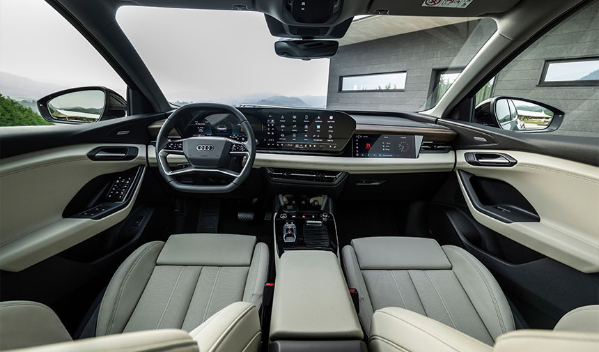 Yeni Audi Q6 E Tron Kokpit