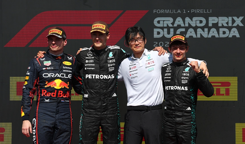 F1 Kanada Gp'si Podyum(2025)