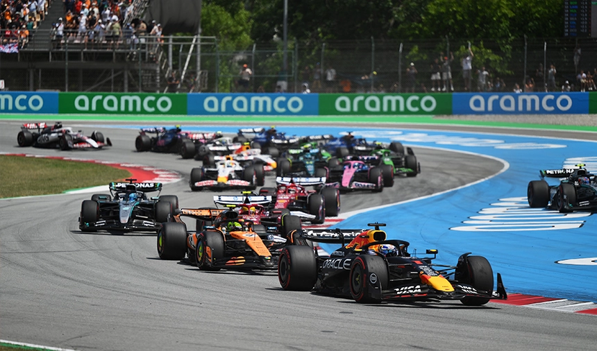 Formula 1 İspanya Gp'si Start