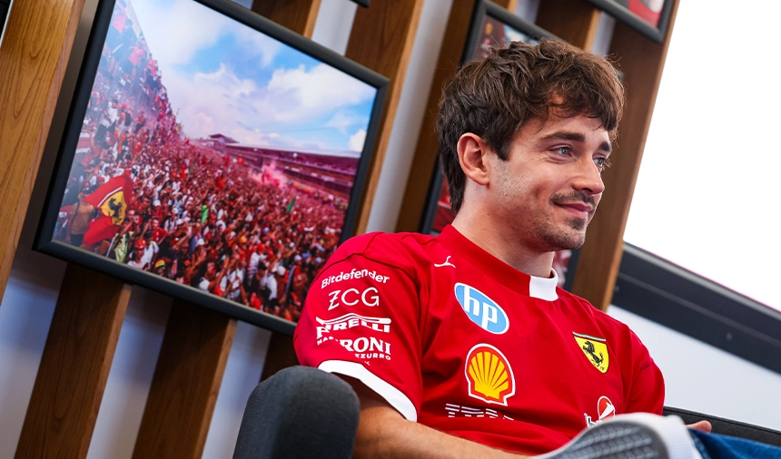 Leclerc F1 İspanya Gp'sinde Verstappen'i Geçerek Üçüncü Oldu