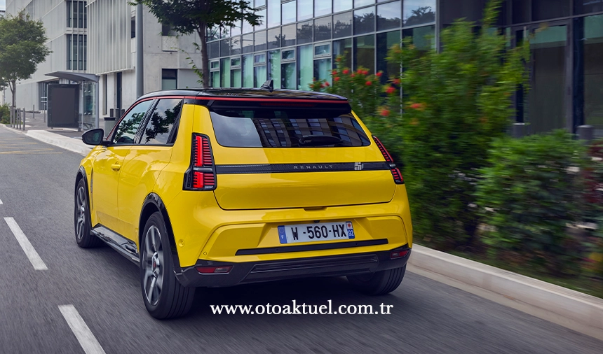 Renault 5 Elektrikli 410 Km’ye Varan Menzil