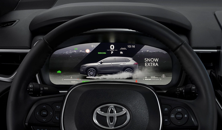 Corolla Cross Hybrid Dijital Panel