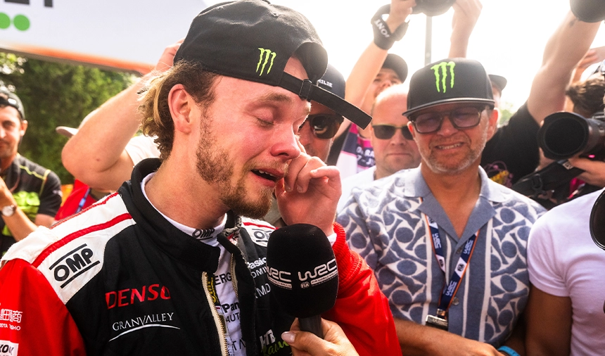 Oliver Solberg'ten Sevinç Gözyaşları