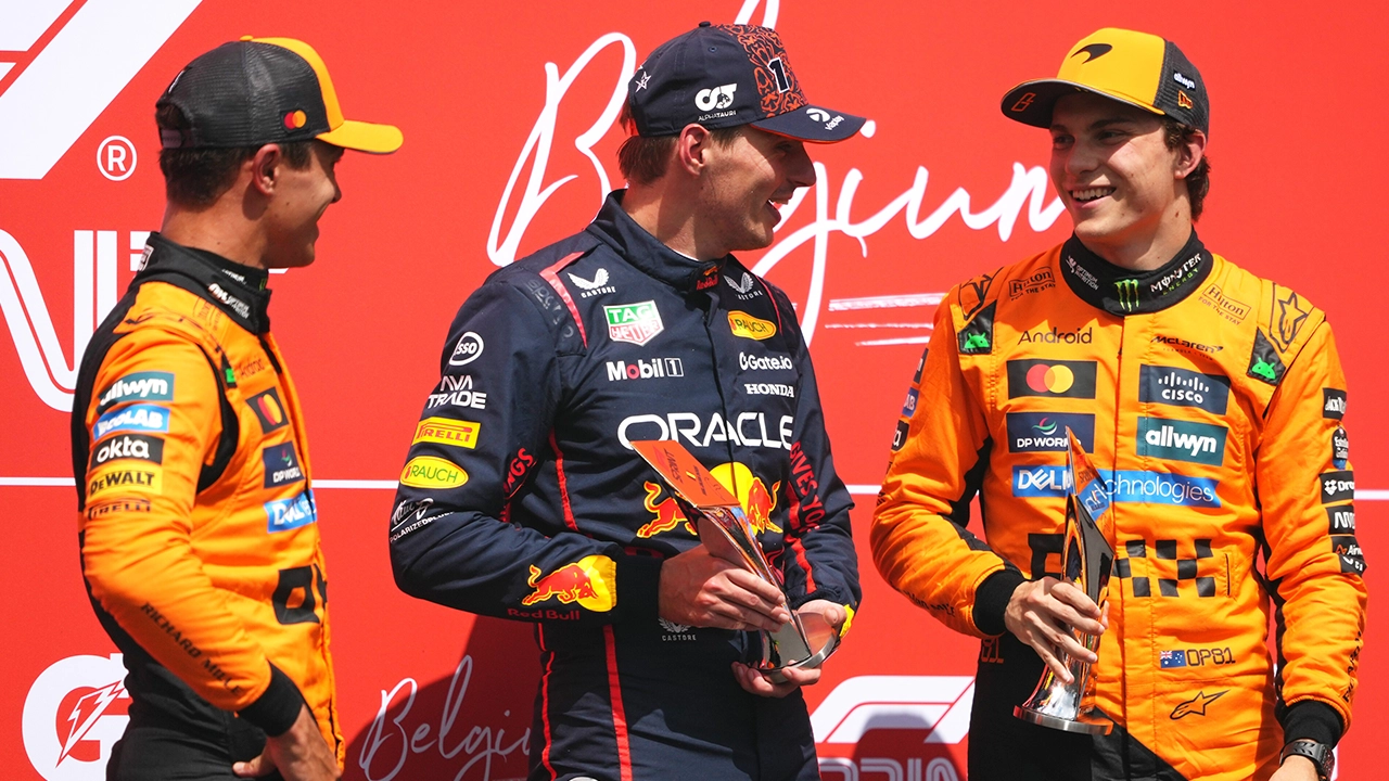 Sprint Podyum Norris Verstappen Piastri