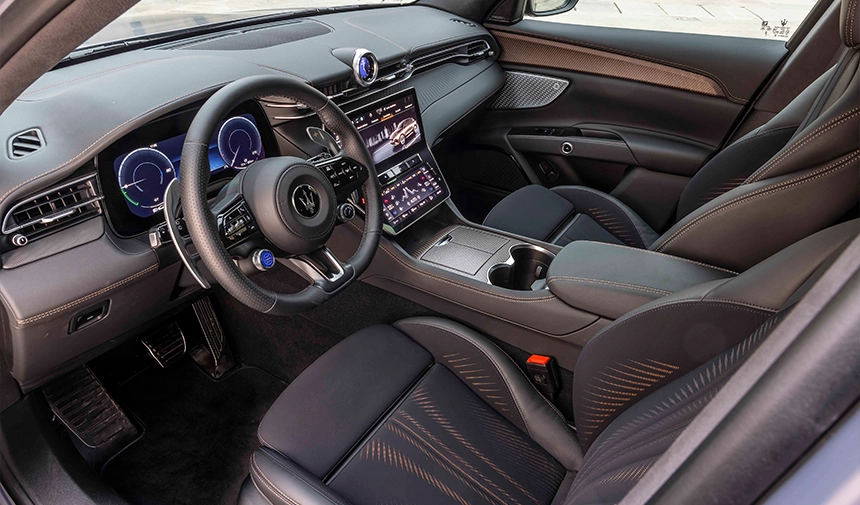 Maserati Grecale Folgore Kokpit