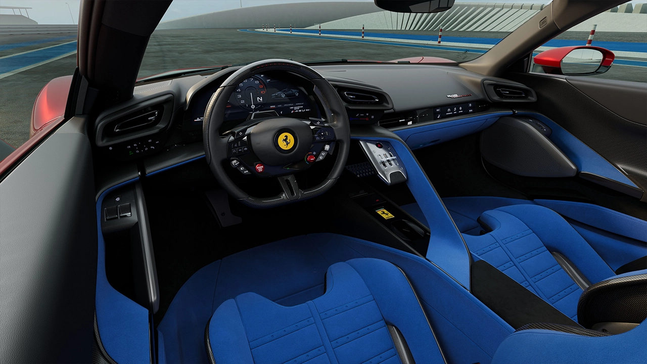 Ferrari 849 Testarossa Kokpit