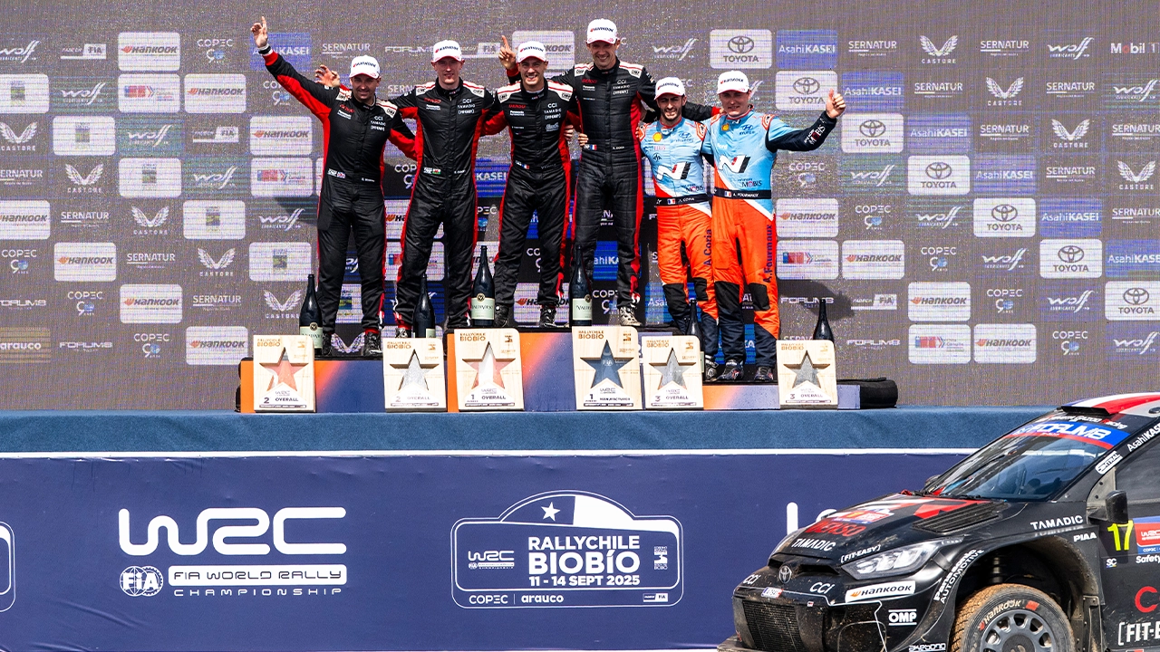 Wrc Rally Chile 2025 Podyum