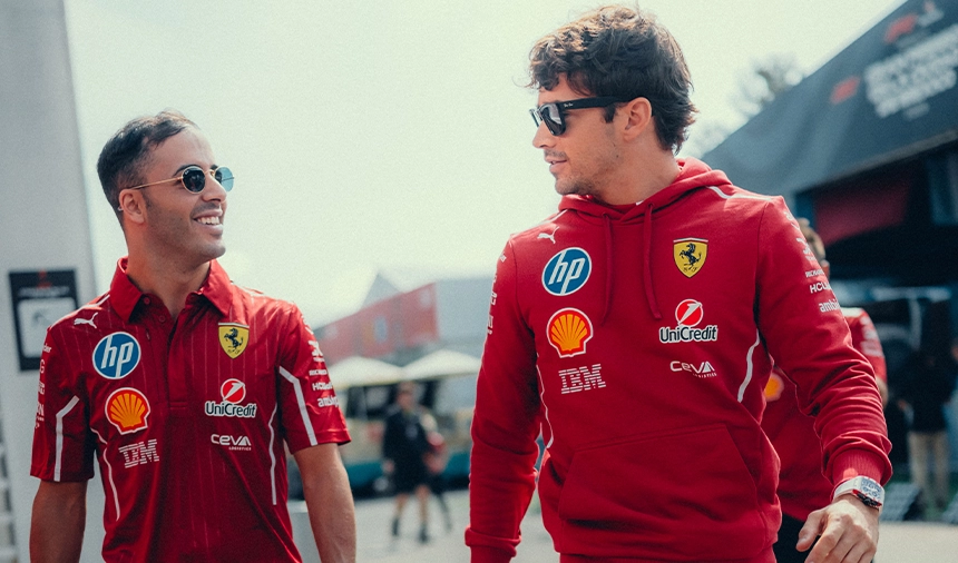 Ferrari Meksika 2025 Leclerc Fuoco
