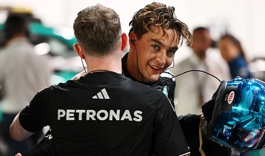 George Russel F1 Singapur Gp 2025