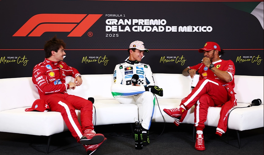 Meksika Gp'sinde Ferrari Çifte Podyumu Kaçırdı