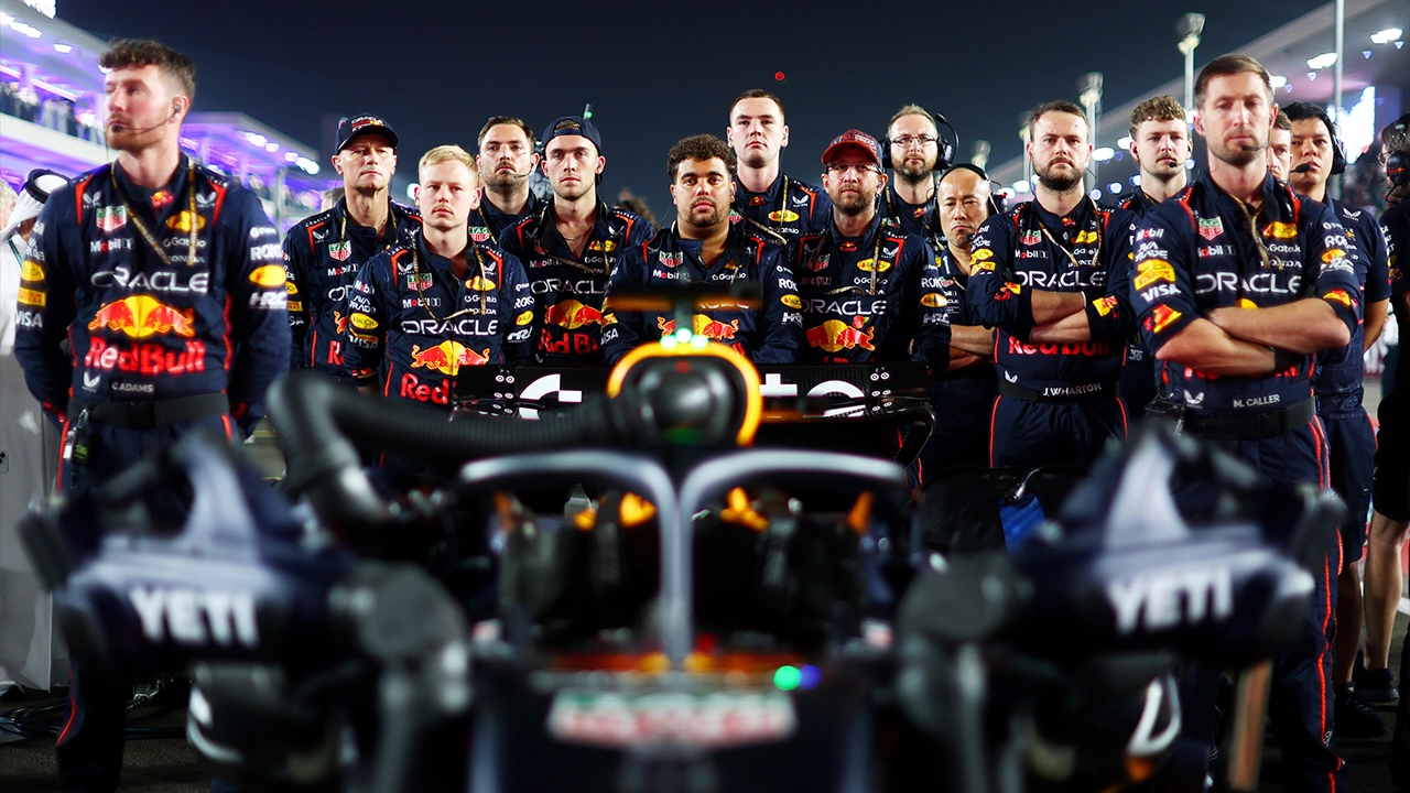 F1 Qatar Gp Red Bull Garajı