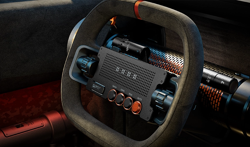 Hyundai Crater Concept Direksiyon