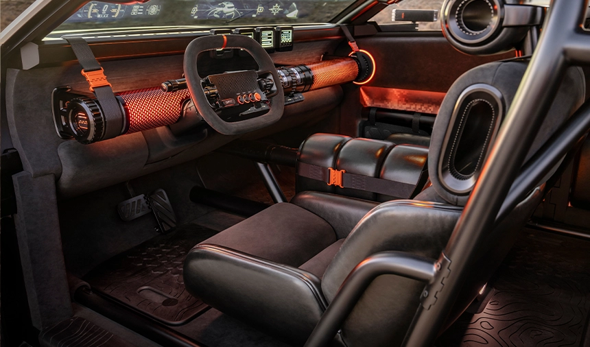 Hyundai Crater Concept Roll Barlı Kokpit