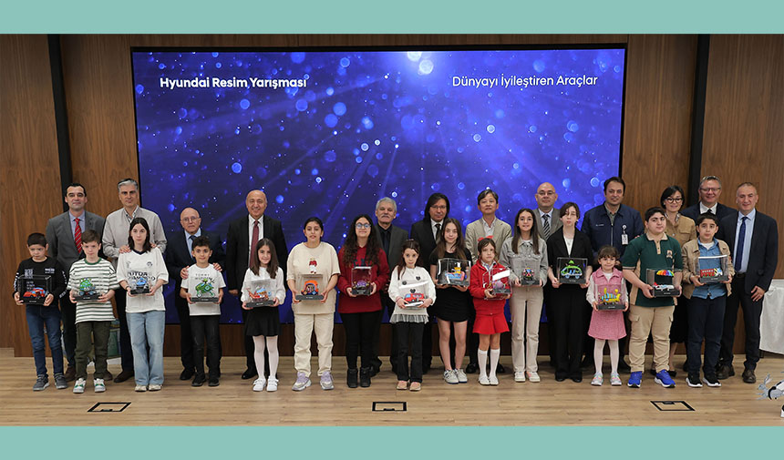 Hyundai Resim Yarismasi Cocuklar