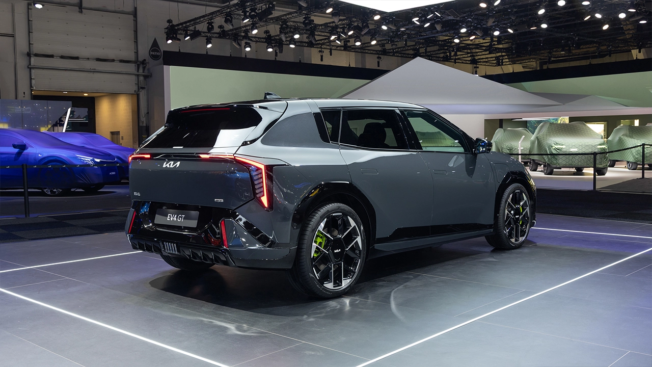 Kia Ev4 Gt Brüksel Otomobil Fuarı
