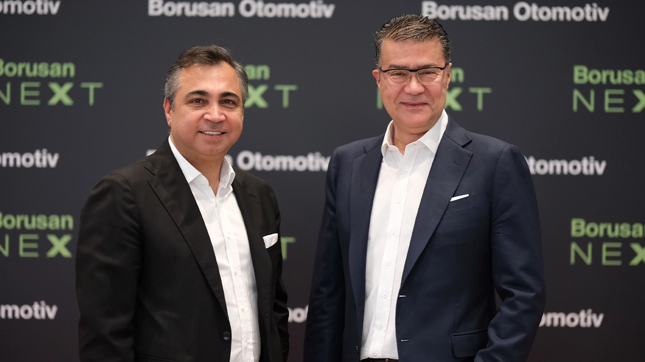 Borusan Otomotiv Kullanılmış Oto Platformu Genel Müdürü İlker Baydar Ve Borusan Otomotiv İcra Kurulu Başkanı Hakan Tiftik
