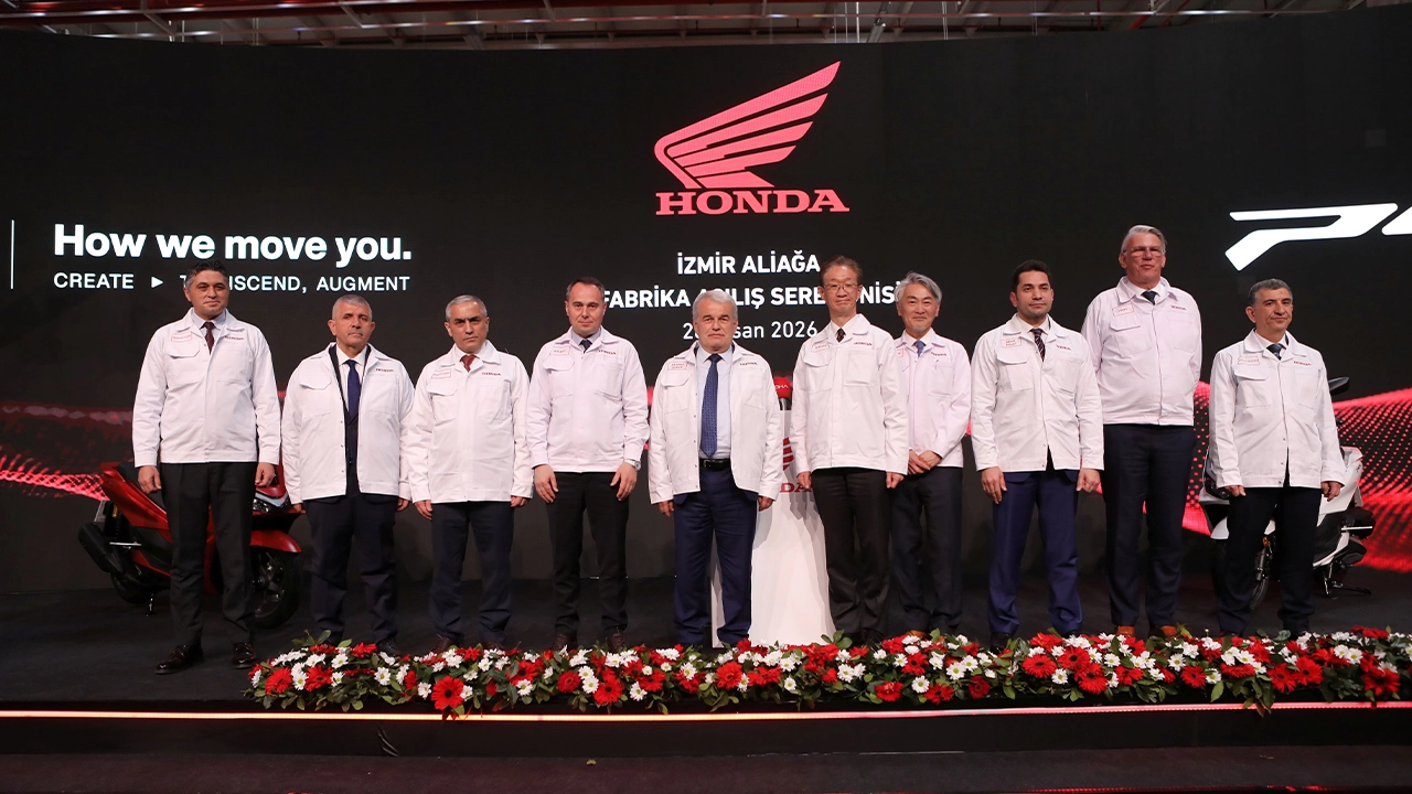 Honda Türkiye Motosiklet Fabrikası Açılışına Yoğun Bir Katılım Oldu