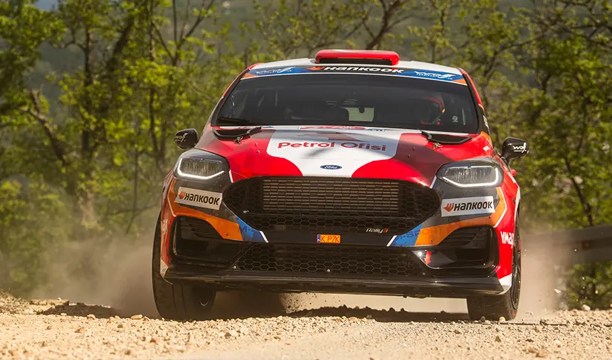 Kerem Kazaz Hırvatıstan Rallisi'nde 5. Oldu