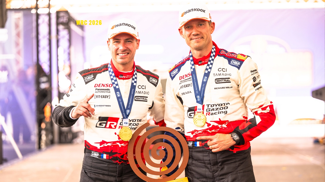 S. Ogier V. Landais Wrc Kanarya Adaları Rallisi'nde Ilk Zaferlerinin Mutluluğunu Yaşıyor
