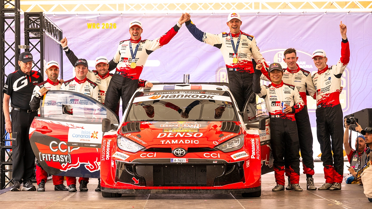 Wrc Kanarya Adaları Rallisi'nde Toyota Pilotları Adeta Show Yaptı.