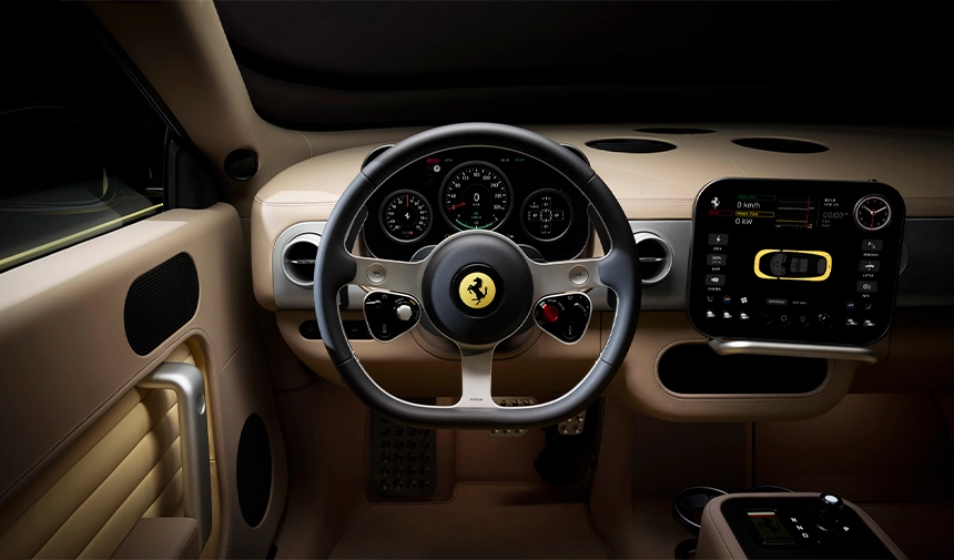 Ferrari Luce Kokpit