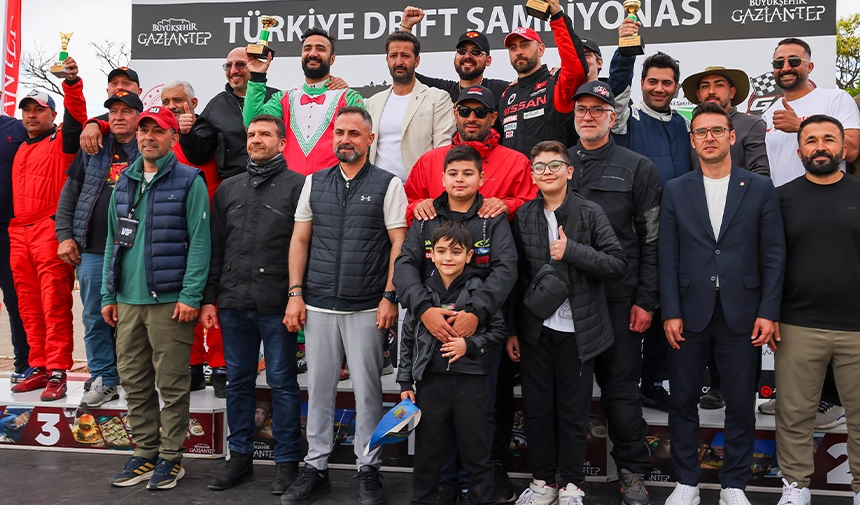 Gaziantep Drift Yarışı Podyum