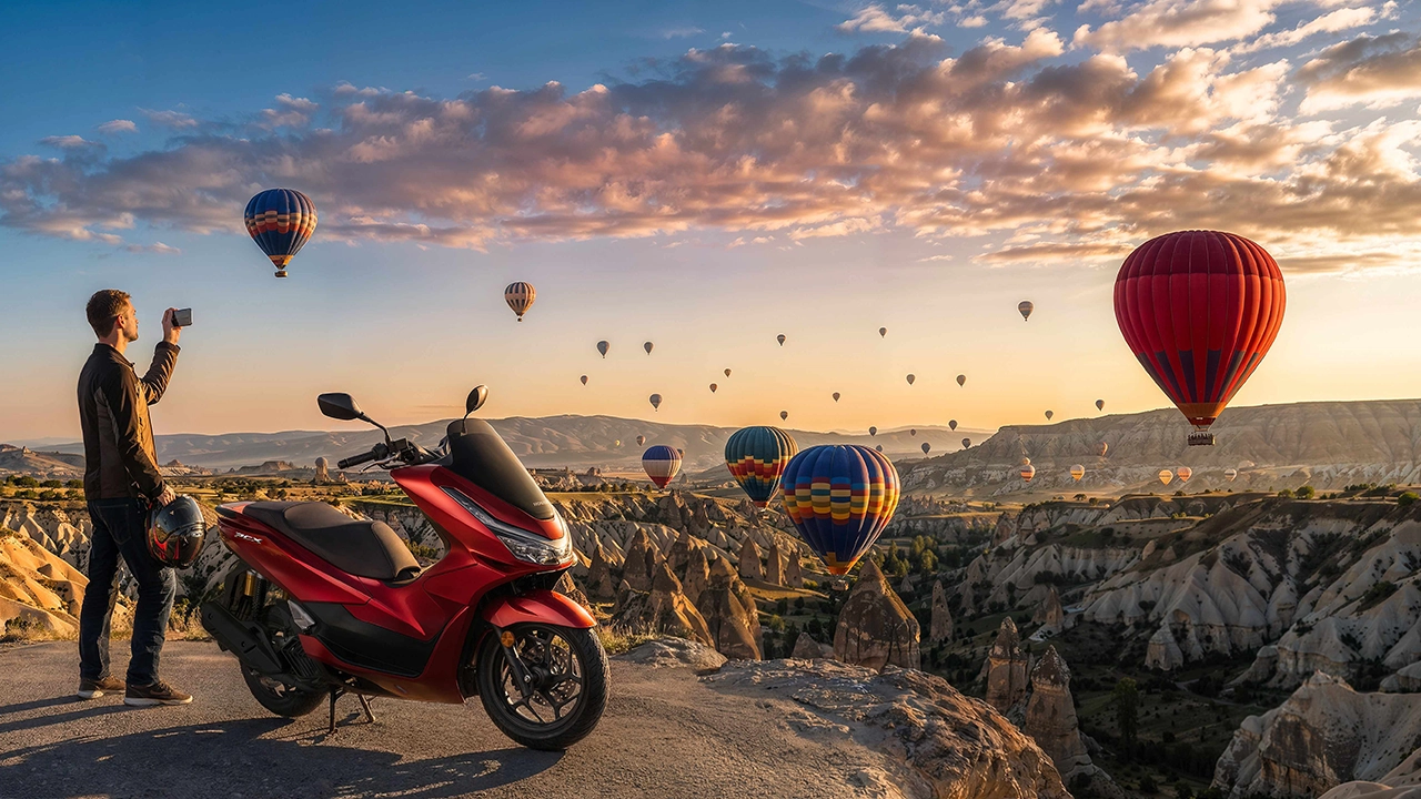 Motosiklet Tutkunlarının Yeni Tutkusu Olmaya Aday Yerli Honda Pcx125