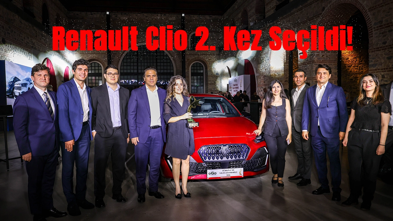 Renault Clio, OGD Oylarıyla "Türkiye'de Yılın Otomobili" Seçildi