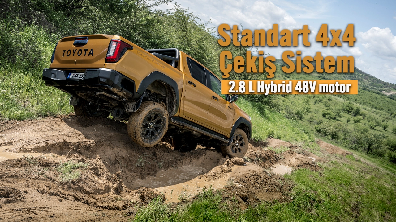 Yeni Hilux, Standart 4X4 Çekiş Sistemi